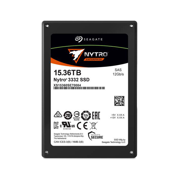 Seagate Enterprise Nytro 3332 15,4 To 2.5" SAS 3D eTLC