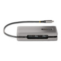 StarTech.com Adaptateur Multiport USB-C - 4K 60Hz HDMI/DP - Hub USB 3 Ports - 100W Power Delivery Pass-Through, GbE, Mini Stati