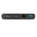 StarTech.com Adaptateur Multiport USB-C avec HDMI, VGA, Gigabit Ethernet & USB 3.0 - Mini Dock USB-C vers 4K HDMI ou 1080p VGA 