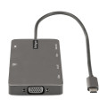 StarTech.com Adaptateur Multiport USB-C - Dock de voyage HDMI 4K 30Hz ou VGA - Hub USB 3.0 5Gbps (Ports USB A / USB C) - 100W P