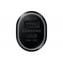 Samsung EP-L4020 Smartphone Noir Allume-cigare Charge rapide Intérieure