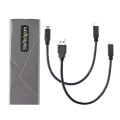 StarTech.com Boîtier Externe SSD M.2 NVMe/SATA - Boîtier Disque Dur SSD M.2 PCIe/SATA - Boîtier SSD M.2 - Boîtier pour SSD 