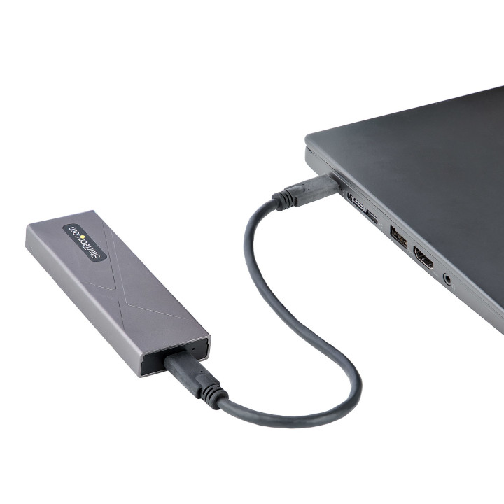 StarTech.com Boîtier Externe SSD M.2 NVMe/SATA - Boîtier Disque Dur SSD M.2 PCIe/SATA - Boîtier SSD M.2 - Boîtier pour SSD 