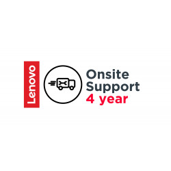 Lenovo 4 Year Onsite Support (Add-On) 4 année(s)