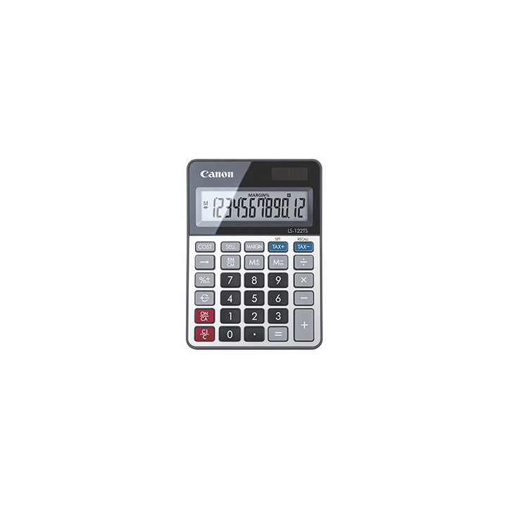Canon LS-122TS calculatrice Bureau Calculatrice à écran Gris