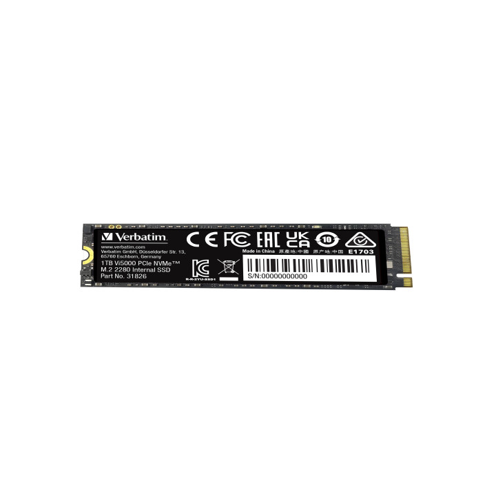 Verbatim Vi5000 1 To M.2 PCI Express 4.0 NVMe 3D NAND