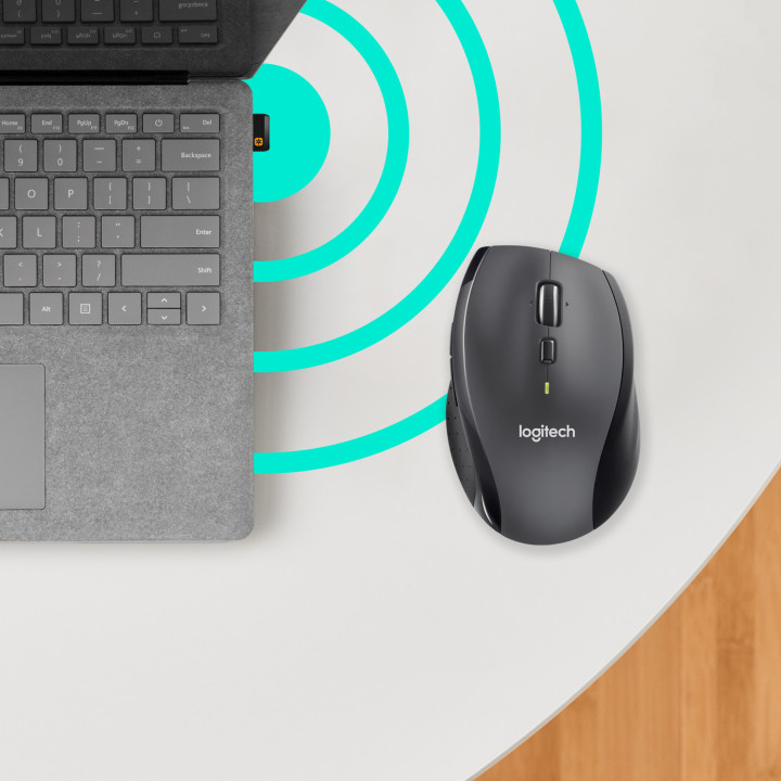 Logitech Customizable Mouse M705 souris Bureau Droitier RF sans fil Optique 1000 DPI