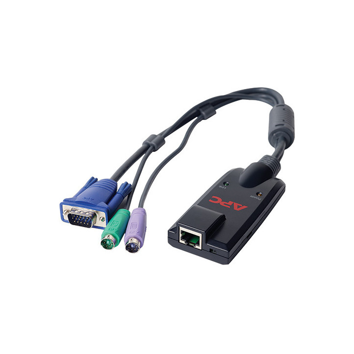 APC KVM-PS2 câble kvm Noir