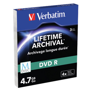 Verbatim 4.7GB DVD-R 4,7 Go 3 pièce(s)