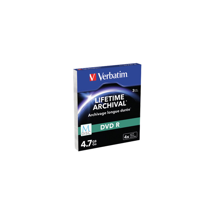 Verbatim 4.7GB DVD-R 4,7 Go 3 pièce(s)