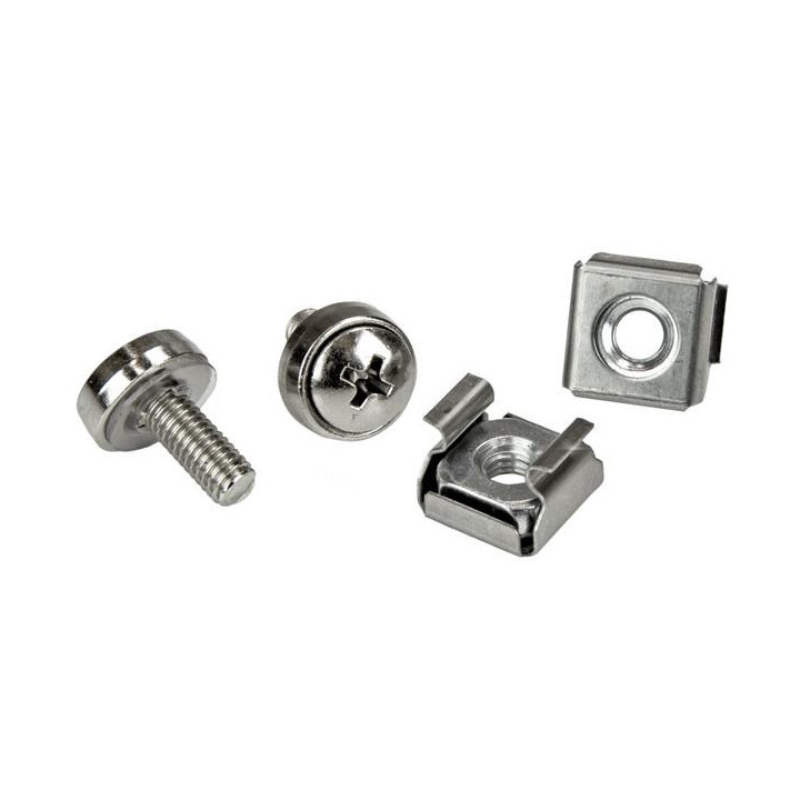 StarTech.com Vis M5 et écrous cages M5 pour rack serveur - Paquet de 20