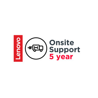 Lenovo 5 Year Onsite Support (Add-On) 5 année(s)
