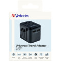Verbatim 49543 adaptateur prise d'alimentation Universel Noir