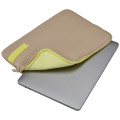 Case Logic Reflect REFMB-113 Plaza Taupe/Sun-Lime 33 cm (13") Housse