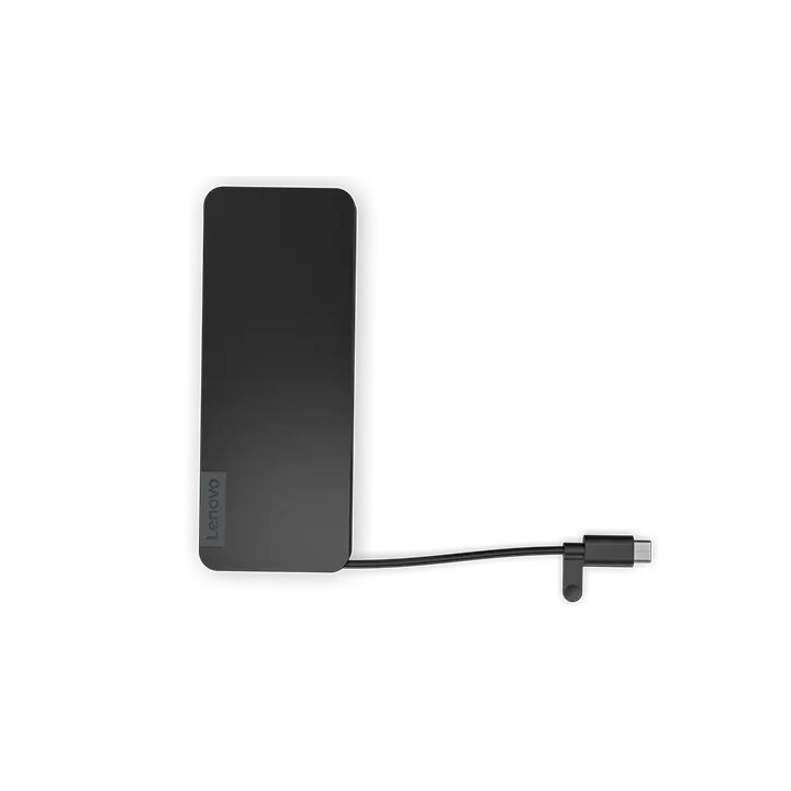 Lenovo 4X11N40212 station d'accueil Avec fil USB 3.2 Gen 1 (3.1 Gen 1) Type-C Noir
