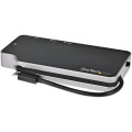 StarTech.com Adaptateur Multiport USB C - USB-C vers 4K HDMI ou VGA avec 100W Power Delivery Pass-through, 2-Port 10Gbps USB Hu