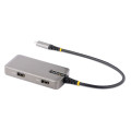 StarTech.com Adaptateur USB-C Multiport, HDMI 4K 60Hz, HDR - Hub USB 3.0 2 ports 5Gbps, 100W Power Delivery Pass-Through, GbE, 