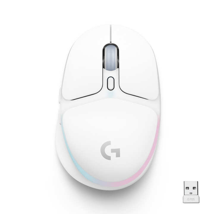 Logitech G705 Wireless Gaming Mouse - OFF WHITE - EER2