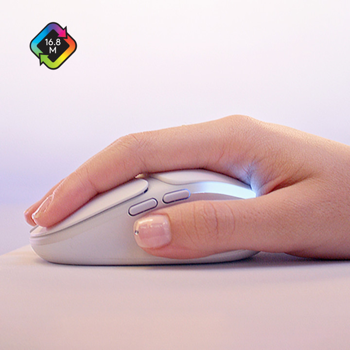 Logitech G705 Wireless Gaming Mouse - OFF WHITE - EER2