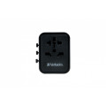 Verbatim 49544 adaptateur prise d'alimentation Universel Noir