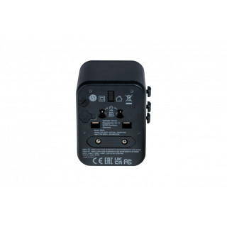 Verbatim 49544 adaptateur prise d'alimentation Universel Noir