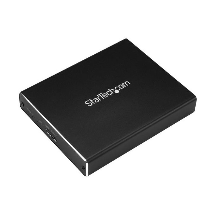 StarTech.com Boîtier USB 3.1 (10 Gb/s) dual slot pour SSD M.2 NGFF SATA avec RAID