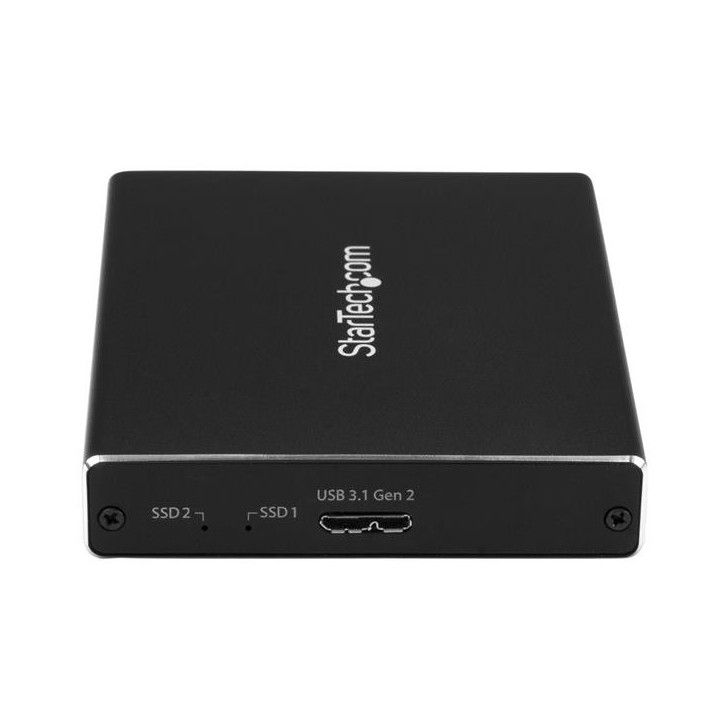 StarTech.com Boîtier USB 3.1 (10 Gb/s) dual slot pour SSD M.2 NGFF SATA avec RAID