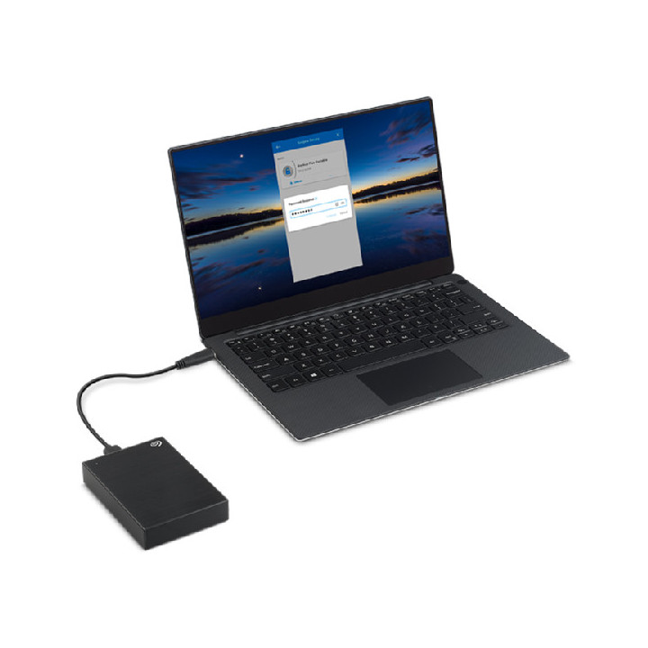 Seagate One Touch disque dur externe 2 To Noir