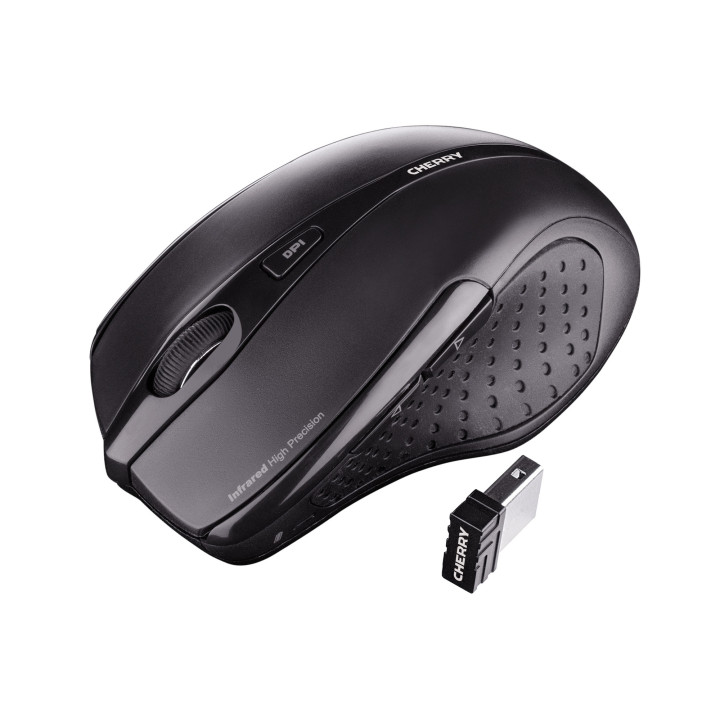 Cherry MW 3000 RF sans fil IR LED 1750DPI Noir Droitier