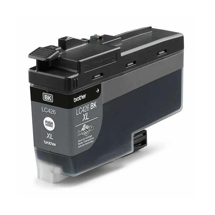 Brother LC426XLBK - Cartouche d'encre XL transparente et durable - Noir