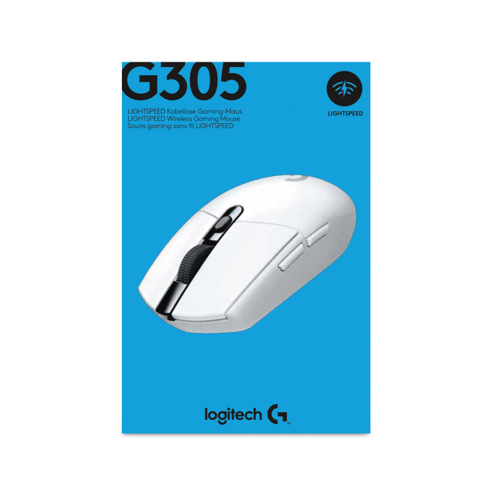 Logitech G305 souris RF sans fil Optique 12000 DPI Droitier