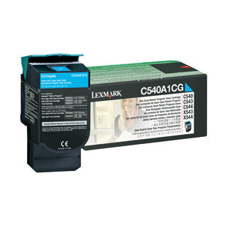 Lexmark C54x, X54x Cyan Return Programme (1K) toner cartridge 1 pc(s) Original