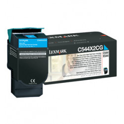 Lexmark C544X2CG toner cartridge 1 pc(s) Original Cyan