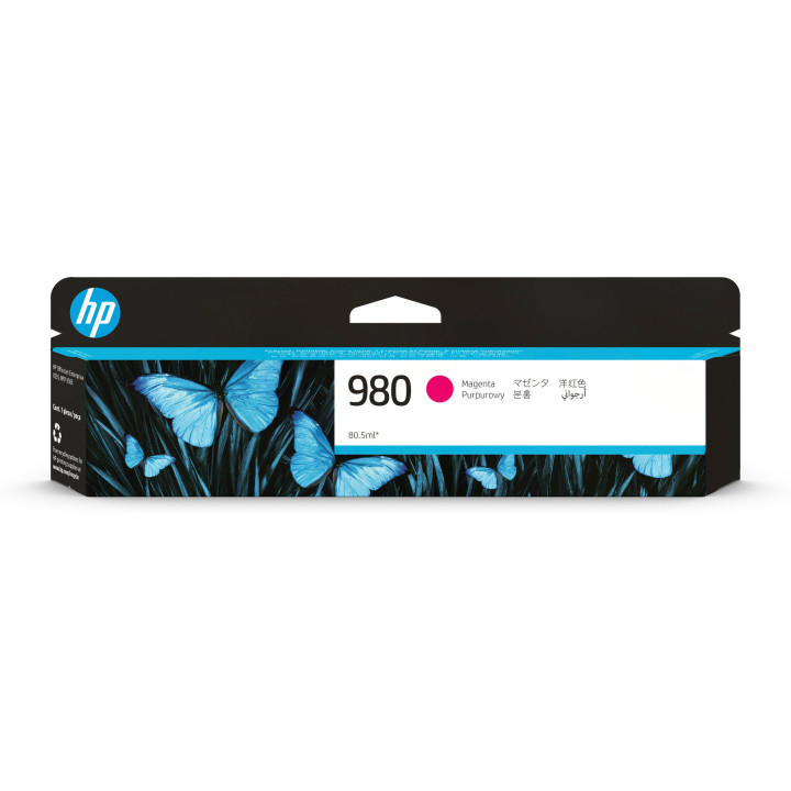 HP 980 Cartouche d'encre magenta authentique