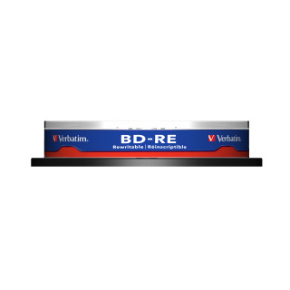 Verbatim BD-RE SL 25GB 2x 10 Pack Spindle 25 Go 10 pièce(s)