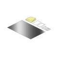 Kensington Filtre de confidentialité amovible à 2 directions pour Microsoft Surface Go