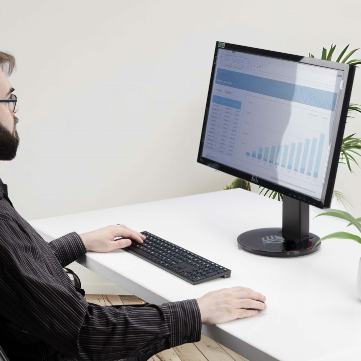 StarTech.com Filtre Anti-lumière Bleue 24 Pouces 16:9, Filtre BlueLight pour Moniteur d'Ordinateur 24", Réduit la Fatigue Ocu