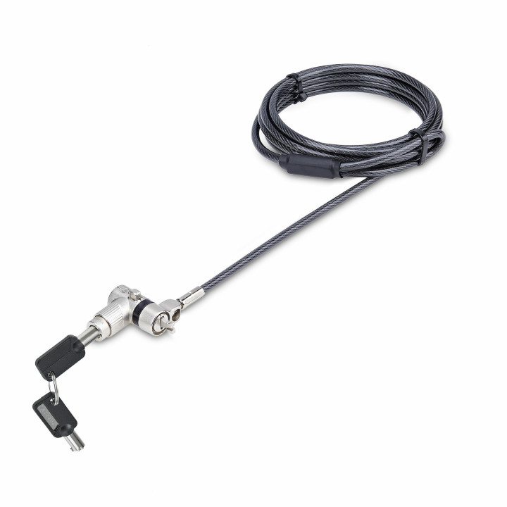 StarTech.com UNIVKA25-LAPTOP-LOCK câble antivol Noir 2 m