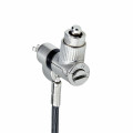 StarTech.com UNIVKA25-LAPTOP-LOCK câble antivol Noir 2 m