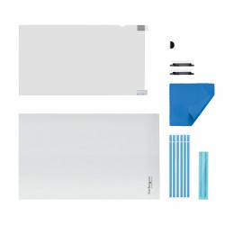 StarTech.com Filtre de Confidentialité pour Écran Tactile 16:9 de 15,6 Pouces, Filtre Antireflet/Anti Lumière Bleue, Protect