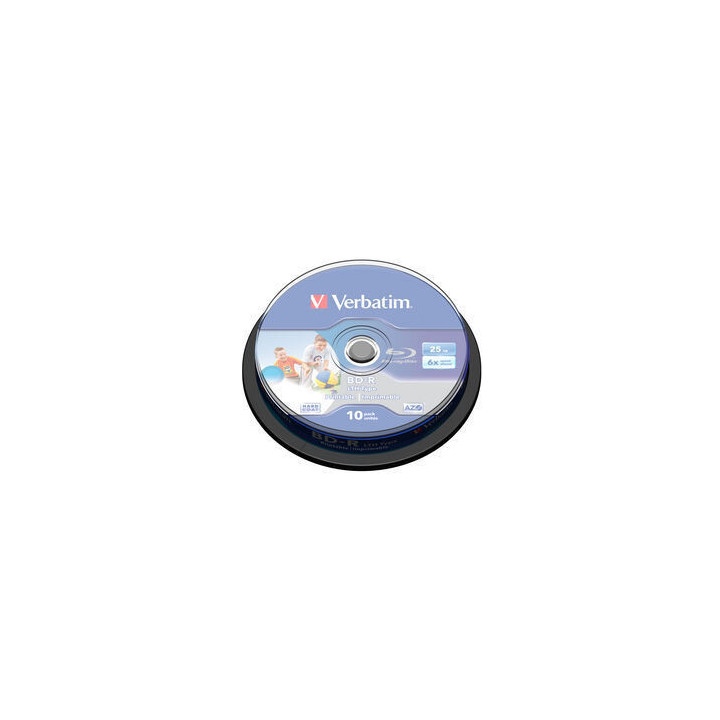Verbatim BD-R SL, 10pc 25 Go 10 pièce(s)