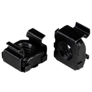 StarTech.com Paquet de 50 écrous cages M5 - Noir