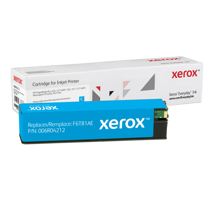 Everyday Cartouche Cyan ™ de Xerox compatible avec HP 973X (F6T81AE), Grande capacité