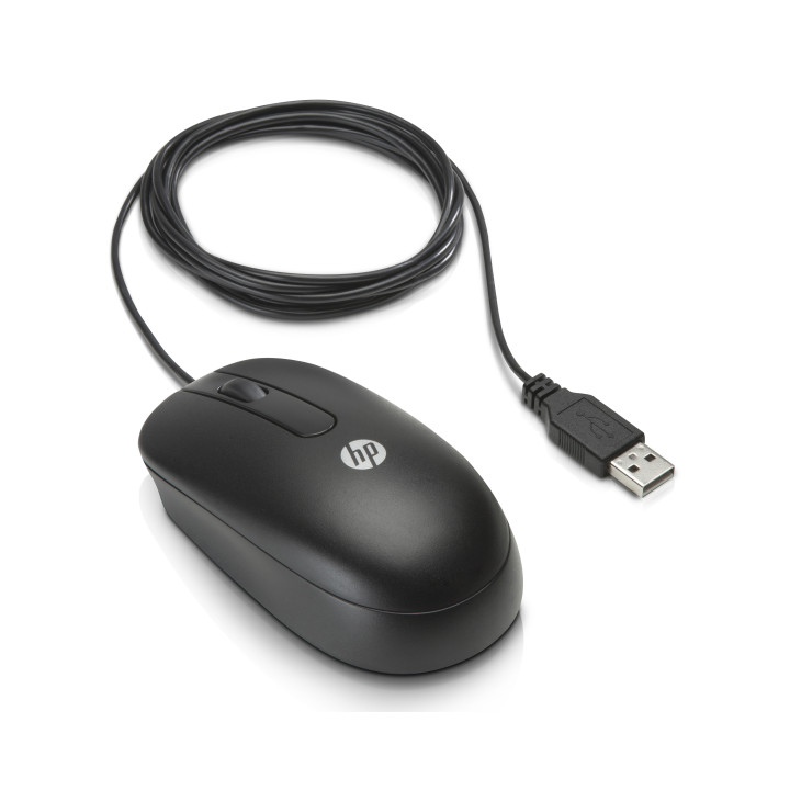 HP USB Optical Scroll Mouse souris Bureau Ambidextre USB Type-A Laser 1000 DPI