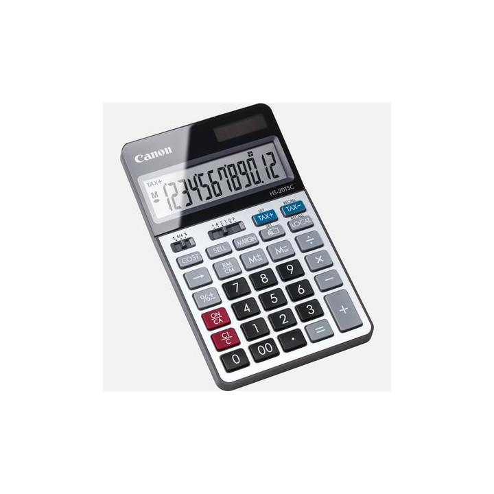 Canon HS-20TSC calculatrice Bureau Calculatrice financière Noir, Argent