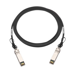 QNAP CAB-DAC30M-SFP28 câble InfiniBand et à fibres optiques 3 m QSFP28 Noir