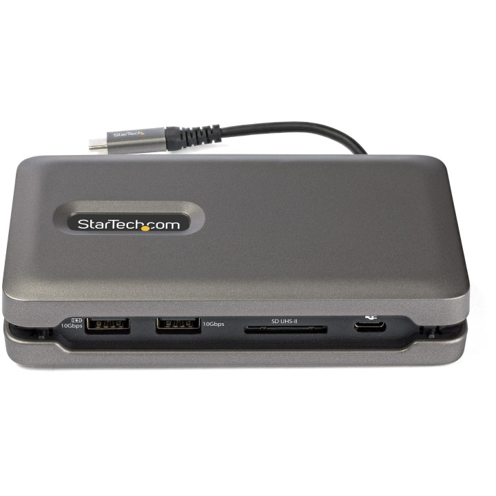 StarTech.com Adaptateur Multiport USB-C 6 en 1 - USB Type-C vers 4K 60Hz HDMI 2.0 - 100W Power Delivery Pass-trough - SD/Micro 