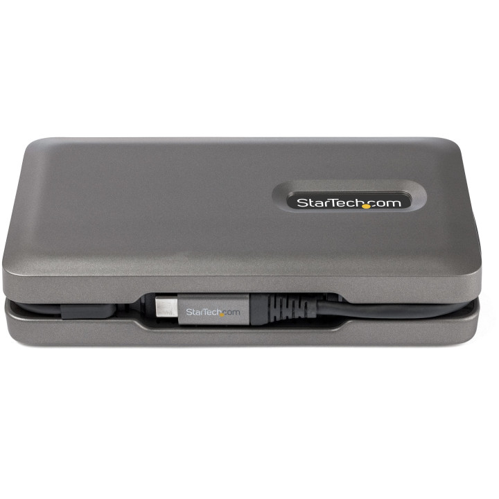 StarTech.com Adaptateur Multiport USB-C 6 en 1 - USB Type-C vers 4K 60Hz HDMI 2.0 - 100W Power Delivery Pass-trough - SD/Micro 