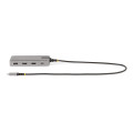 StarTech.com Adaptateur USB-C Triple Moniteur Multiport - Double HDMI 4K 60Hz + 4K 30Hz et DisplayPort, Hub USB 10Gbps 3 ports,
