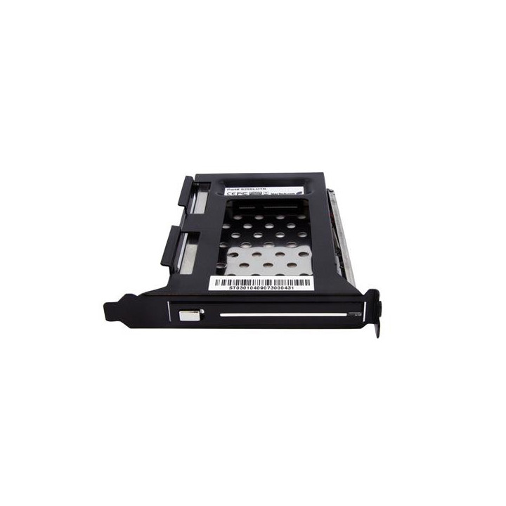 StarTech.com Baie de Disque Dur Amovible SATA 2,5 pouces pour Emplacement d'Extension de PC